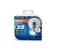 OSRAM COOL BLUE BOOST H4, halogen headlight lamp, 62193CBB-HCB, 12 V passenger car, duobox (2 units)