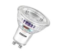 OSRAM Lámpara reflectora LED Energy Class PAR16 con 4,7 W, 850 lm, blanco frío (4000 K) de vidrio sin plomo con casquillo GU10 en 50 mm de diámetro, paquete IP20.6