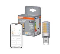 OSRAM Lámpara SMART+ WIFI LED casquillo pin, 3. 5W, 320lm | SMART WIFI PIN 3,5W 827, LED Lamps, Claro, 18 mm dia, 20000 h, Paquete de 1