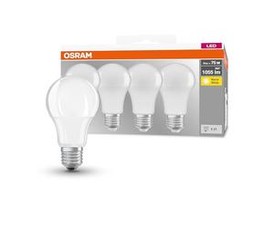 OSRAM Lamps 40600000000000 LEDVANCE E27, 11 W, Blanco cálido, Paquete de 4, 4
