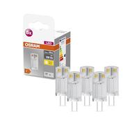 OSRAM Lamps Lámpara LED Star PIN, G4 base, vidrio transparente,Blanco cálido (2700K), 100 Lumen, sustituto de 10W-ilumite 5-paquete