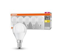 OSRAM Lamps LEDVANCE, 5 W, blanco cálido, Paquete de 5, bombilla
