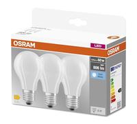 OSRAM LED E27 Base CL A 7W 4.000K mate 3 ud EC:EPREL:523081