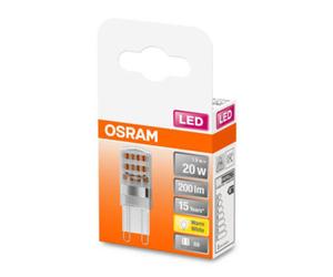 OSRAM LED bi-pin G9 1,9W 2.700K transparente EC:EPREL:522874