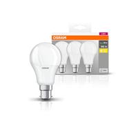 OSRAM LED Classic B22d 8,5W 2.700K 806lm 3 ud EC:EPREL:523307