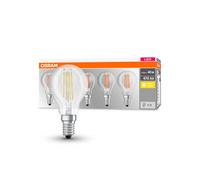 OSRAM LED E14 P40 4W filamento 827 470lm 5 ud EC:EPREL:523074