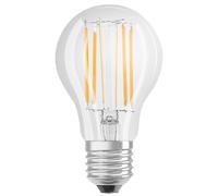 OSRAM Dimmbare Filament LED Lampe mit E27 Sockel, Warmweiss (2700K), klassische Birnenform, 9W, Ersatz für 75W-Glühbirne, klar, LED Retrofit CLASSIC A DIM