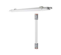 OSRAM LED Feuchtraumleuchte Submarine Slim 10W, 4000K, 900 lm, IP65, flach (35 mm), staub- und wasserdicht, Polycarbonat