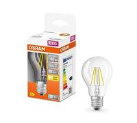 OSRAM Lámina LED A40 de Star LED de para enchufes E27, forma de pera, Fil, 470 lúmenes, blanco cálido (2700k), reemplazo de bombillas de 40W convencionales, no dimmables, 1 paquete