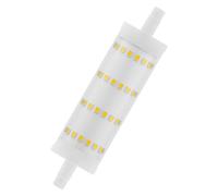 OSRAM Lámpara LED LED Line con casquillo retrofit R7s, 13 W / 1521 lm, luz blanca fría y clara de 4000 K, no regulable. IP20, vidrio sin plomo, 28 mm de diámetro, EEK E.