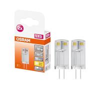 OSRAM LED PIN 12 V Lote de 2 x Bombilla LED G4, 0,90W , 10W equivalente a, 2700 K , Blanco cálido