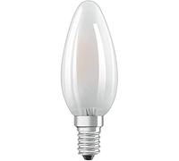 OSRAM LED Retrofit CLASSIC B Bombilla LED , Casquillo E14 , 2700 K , 1,50 W , Equivalente a 15Wro , Blanco cálido