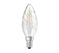 OSRAM LED Retrofit CLASSIC BA Bombilla LED, Casquillo E14, 2700 K, 4 W, Equivalente a 40W,claro, Blanco cálido
