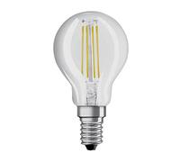 OSRAM LED Retrofit CLASSIC P Bombilla LED, Casquillo B22d, 2700 K, 4 W, Equivalente a 40W, mate, Blanco cálido