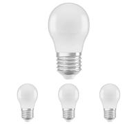 OSRAM LED Retrofit CLASSIC P Bombilla LED, Casquillo E14, 6500 K, 4 W, Equivalente a 40W, Luz día (Paquete de 4)