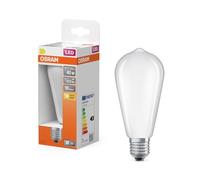 OSRAM LED Retrofit CLASSIC ST ST64 LED-Lampe Glas Matt 3,4 W 470 lm 2700 K Energieeffizienzklasse: D CRI: 80