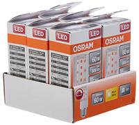 OSRAM LED Superstar Special T SLIM, Lámpara LED especial delgada regulable, casquillo E27, blanco cálido (2700K), sustituye a la lámpara convencional de 60W, paquete de 6