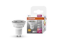 OSRAM LED SPOT PAR16 55 con tres colores de luz, GU10, 4.2W, 400lm, 2700K - 6500K, blanco cálido, frío y luz diurna, cambios de temperatura de color, optimo consumo de energía, larga vida