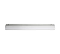 OSRAM LED Square aplique/plafón baño en blanco de aluminio, temp color ajustable con interruptor pared, protección IP44, montaje superficie interior