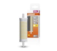 OSRAM Linterna LED con base R7s, tubo LED con bombilla de 19 W, repuesto para bombilla de 150 W, 2452 lm, luz blanca cálida (2700 K)
