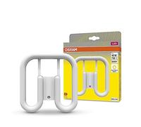 OSRAM DULUX LED SQ16 EM, GR8, 7W, 720 lm, 3000 K, blanco cálido, reemplazo LED de fluorescentes compactos convencionales, casquillo enchufable GR8 2 pines, larga vida útil, sin tiempo calentamiento