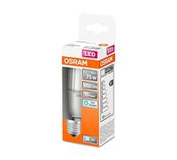 OSRAM LED Star Classic STICK, lámpara LED esmerilada en forma de varilla para casquillo E27, blanco luz diurna (6500K), 1050 lúmenes, sustituye a las bombillas convencionales de 75W, paquete de 4
