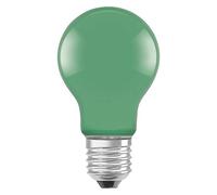 OSRAM LED STAR DECO CLASSIC A Bombilla LED , Casquillo E27 , Amarillo , 2200 K , 2,50 W , Equivalente a 15Wro , verde