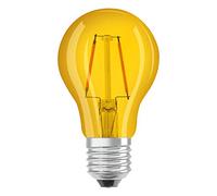OSRAM LED STAR DECO CLASSIC A Bombilla LED, Casquillo E27, Rojo, 3000 K, 2,50 W, Equivalente a 15Wro, Rojo