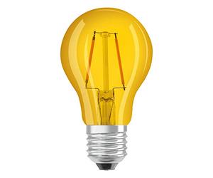 OSRAM LED STAR DECO CLASSIC A Bombilla LED, Casquillo E27, Rojo, 3000 K, 2,50 W, Equivalente a 15Wro, Rojo