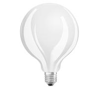OSRAM LED Star GLOBE125, lámpara LED de filamento mate en forma de globo con 125mm de diámetro, E27, blanco cálido (2700K), 2452 lúmenes, reemplazo para bombillas convencionales de 150W, paquete de 1