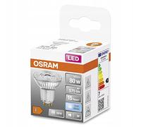 OSRAM LED STAR PAR16 Bombilla LED reflectora , Casquillo GU10 , 4000 K , 6,90 W , Equivalente a 80W , Blanco frío
