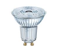 OSRAM LED Star PAR16, casquillo: GU10, No regulable, Blanco cálido, 2700 K, 4,30 W, reemplazo para lámpara Reflector de 50 W, LED STAR PAR16, paquete de 3 x 2