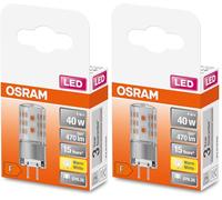 OSRAM LED Star PIN 35, LED-Pinlampe für GY6.35 Sockel, Warmweiß (2700K), 470 Lumen, Ersatz für herkömmliche 35W-Glühbirnen, 1er-Pack (Paquete de 2)