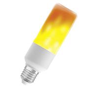 OSRAM LED STAR STICK Bombilla LED efecto de llama, Casquillo E27, 1500 K, 0,50 W, Blanco cálido