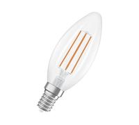 OSRAM LED Superstar Classic LED-Lampe B 40 in klassischer Minikerzenform, klarer Glaskörper, 2.2 W, 470 lm, E14 Fassung, warmweißes Licht mit 2700 K, EEK A, 35 mm Durchmesser, 2er-Pack