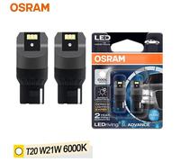 OSRAM LED T20 W21W 7440 6000K luz intermitente blanca LED conducción SL Advance coche LED luces de marcha atrás bombillas antiniebla 9705CW, par