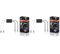 OSRAM LEDriving ERROR CANCELLER, LEDEC01, evita que el sistema de detección de fallos de la lámpara para lámparas LED actualizadas como NIGHT BREAKER H7-LED (Paquete de 2)