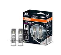 OSRAM LEDriving HL EASY GEN 2 ≜ H7/H18, lámpara LED de luz de carretera y de cruce, blanco frío 6500 K, no necesita accesorios, solo para uso todoterreno, sin ECE, 2 lámparas