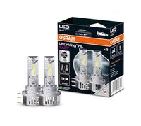 OSRAM LEDriving HL EASY ≜ H15, lámpara LED de luz de carretera y de cruce, blanco frío 6500K, no necesita accesorios, solo para uso todoterreno, sin ECE, 2 lámparas