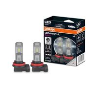 OSRAM LEDriving HL EASY ≜ H8/H11/H16, lámpara LED de luz de carretera y de cruce, blanco frío 6000K, no necesita accesorios, solo para uso todoterreno, sin ECE, 2 lámparas