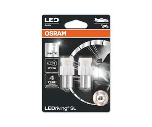 OSRAM LEDriving® SL, ≜ P21W, blanco 6000K, lámparas de señalización LED, solo uso todoterreno, no ECE, blister doble