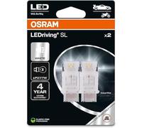 OSRAM LEDriving SL, P27/7W, Blanco 6000K, Doble Blíster (2 lámparas), LED Retrofit, solo uso todoterreno