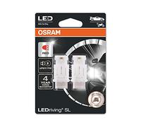 OSRAM LEDriving® SL, ≜ P27 / 7W, rojo, lámparas LED de señalización, solo uso todoterreno, no ECE, blister doble