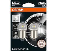 OSRAM LEDriving SL, ≜ R5W, Blanco 6000K, LED Retrofit, sólo para uso offroad, Doble Blister (2 lámparas)