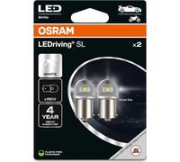 OSRAM LEDriving SL, R5W, Blanco 6000K, LED Retrofit, solo uso todoterreno, Doble Blíster (2 lámparas)