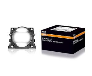 OSRAM LEDriving Universal Headlight 102, LEDUHL102, proyector LED de luz de carretera/cruce con luz de posición opcional y función de luz diurna para volante a la derecha