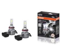 OSRAM LEDrivingHL BRIGHT, H8/H11/H16/H9, Luz de carretera y de cruce LED, solo para uso off road, +300 % más de brillo, 6000 K, caja plegable colgante (2 lámparas)