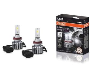 OSRAM LEDrivingHL BRIGHT, H8/H11/H16/H9, Luz de carretera y de cruce LED, solo para uso off road, +300% más de brillo, 6000 K, caja plegable colgante (2 lámparas)