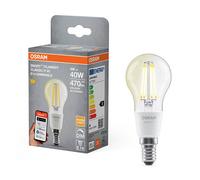 Osram Ledvance Bombilla inteligente E14 | Esférica P45 | Transparente | 2700K | Wi-Fi | 4W