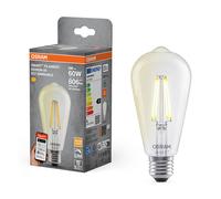 Osram Ledvance Bombilla inteligente E27 | Edison ST64 | Transparente | 2700K | Wi-Fi | 6W